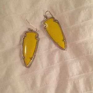 Yellow Kendra Scott Skylar Earrings